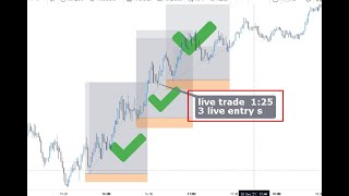 SAFE SL best  live trade smartmoney 3 entry.s 1:25 R R