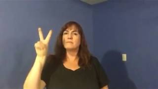 ASL Video Submission week four