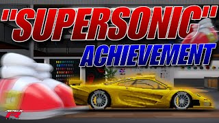 COMPLETING THE "SUPERSONIC" ACHIEVEMENT🔥 - APEX RACER GAMEPLAY