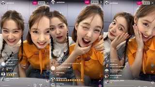 Red Velvets Yeri and Twices Nayeon Instagram Live (5/27/20)