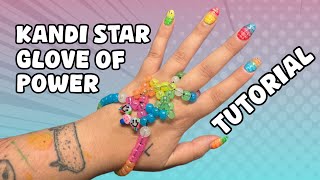 Kandi Star Glove Tutorial | Easy Beginner Kandi Tutorial