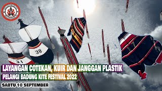 Layangan Cotekan, Kuir dan Janggan Plastik Pelangi Badung Kite Festival Pantai Munggu Badung Bali