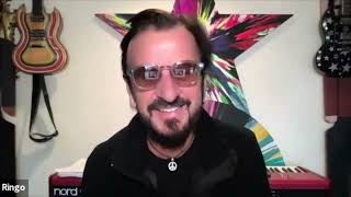 Ringo Starr answers my question in a virtual Q&A, May 15, 2024