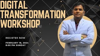 Unlocking Tomorrow: A Journey Through Digital Transformation Workshop