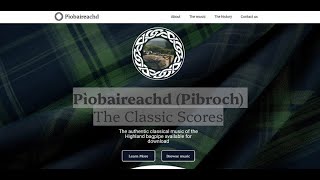 William Donaldson unveils "Pìobaireachd (Pibroch) – The Classic Scores"