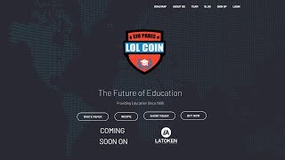 Lolcoin - The future of education on Blockchain