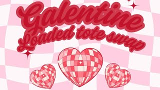 Galentine’s Day loaded tote swap #4 from Crissy @blue_ridge_paperie 