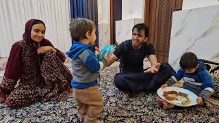 ❤️⛰️Ali Returns to the Village After Days in the Mountains | Reuniting with His Family ❤️⛰️