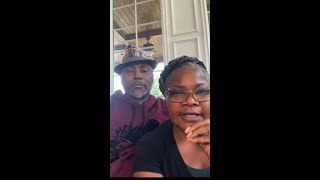 Monique And Husband/Manager IG LIVE on 6/3/22
