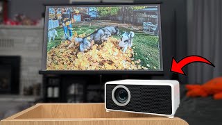 The Tiny Projector Makes Epic Movie Nights!