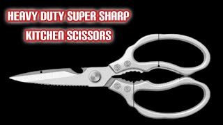 All-purpose Kitchen Scissors || Multipurpose Heavy Duty Super Sharp Kitchen Shears