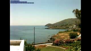 Full Moon time lapse at Bungalows Chryssa HD - June 04 2012