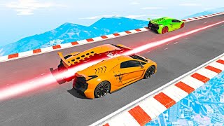 GTA 5 : "THE ART OF PARKOUR" Transform Race GTA 5 | NINJA GAMER YT | MR Jay Play | Ducky Bhai