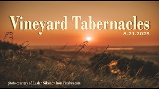 VINEYARD TABERNACLES  8 21 2025