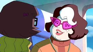Frances Conroy in Scooby-Doo! Mystery, Inc. as Velma's mom, Angie Dinkley
