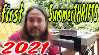 1ST TREASURE FINDS OF SUMMER 2021! Thrift and Yard Sale bounties!