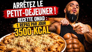 STOP EATING BREAKFAST! OMAD RECIPE: 1 MEAL A DAY 3500 KCAL