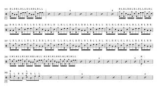 Marvin "Smitty" Smith's Rudimental Ritual (140bpm)
