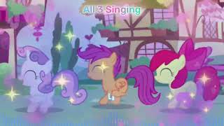 [2025] Hearts And Hooves Day With The Cutiemark Crusaders [Ai Original]