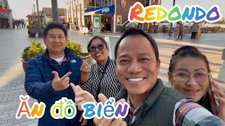 Che Phong in America 🇺🇸 Eating seafood in Redondo