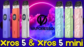 Xros5 & Xros5 mini by Vaporesso