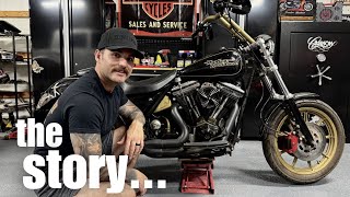 This Bike Killed My Dad. Now I’m Going to Rebuild It In His Honor || Harley Davidson FXR Build Ep. 1