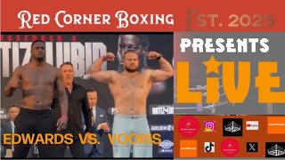 Joshua Edwards vs Zeno Vooris LIVE