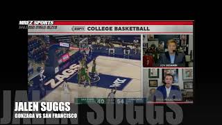 JALEN SUGGS VS SAN FRANCISCO HIGHLIGHTS NEW NBA LOTTO