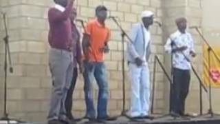 The Sentinentals performing live at Orange Farm