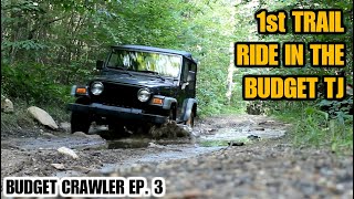 First TRAIL RIDE in the BUDGET CRAWLER TJ | Budget Crawler Ep 3