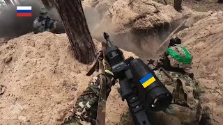 Horrible GoPro Moment! Ukrainian Army destroy 1690 Russian Troops In Today's Combat clashes