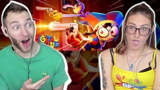 SHE WANTS TO DO WHAT??!! Reacting to The Amazing Digital Circus Ep.6 "They All Get Guns" with Kirby