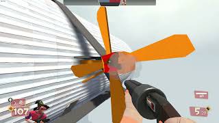TF2 GIGALEAK | Unused Zeppelin Map Gameplay (zep_test)