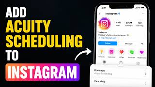 How to Add Acuity Scheduling to Instagram: Booking Link | Connecting Acuity Scheduling to Your Insta