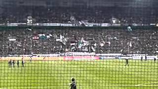 Borussia Mönchengladbach vs Hannover 96 (Mannschaftsaufstellung, Einlauf ,Elf vom Niederrhein)