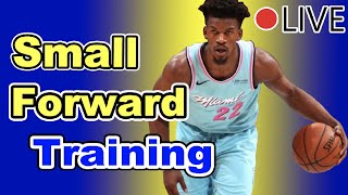 🔴LIVE: Small Forward Basketball Training At Home