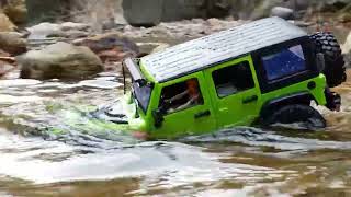 #RockCrawling & #RiverRiding With Remote Jeep In Texas Hill Country, #jeep #crawling #upgrades