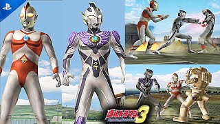 Ultraman FE 3 - Ultraman 80 and Ultraman Legend - Tag Team Mode - PS2