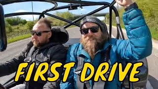 First Drive Of Our Newly Built Kit Car