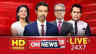 CNN News18 LIVE HD | U.S Partial Showdown | India VS Pakistan Iconic Match | Bangladesh Polls Result