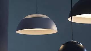 See the updated AJ Royal Pendant Lamp from Louis Poulsen