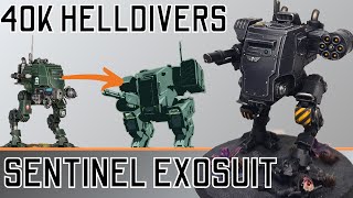 Making a Helldivers Exosuit Sentinel