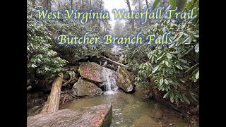 Butcher Branch Falls - West Virginia Waterfall Trail