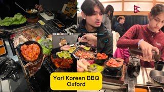 Exploring Oxford’s Yori BBQ Korean restaurant |