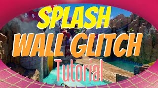 Black Ops 3 - Splash Wall Glitch Tutorial (Get On Top Of The Map)