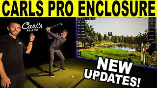Carl's PRO Enclosure Build & Review! (Ultimate Commercial Golf Simulator Build!)
