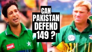 Wasim Akram's Men Take On the Mighty Aussies at Hobart | Shane Warne Shows Class | Pak vs Aus
