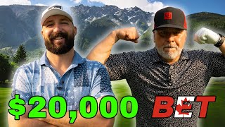 $20,000 Bet At Big Sky Golf Course!