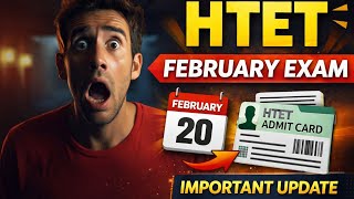 HTET New Exam date 2026 #viral #htet #exam #cetexam 