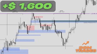 Recovering From A Losing Trade! / NQ LIVE Trade Walkthrough / ICT SMART MONEY CONCEPTS